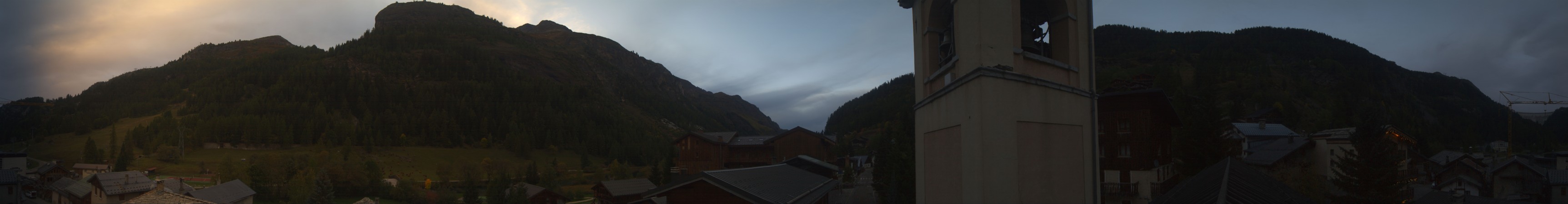Tignes Brévières snow cam captured at 29 September 2026 at 7:38 pm GMT+2