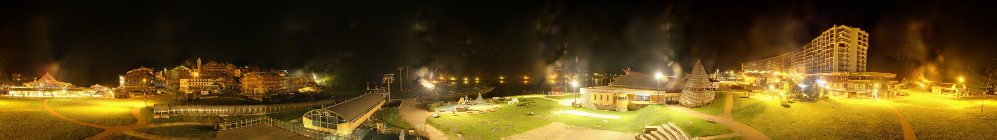 Tignes Lac snow cam captured at 12 September 2026 at 11:53 pm GMT+2