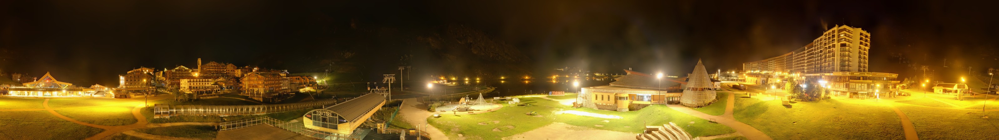 Tignes Lac snow cam captured at 18 September 2026 at 11:55 pm GMT+2