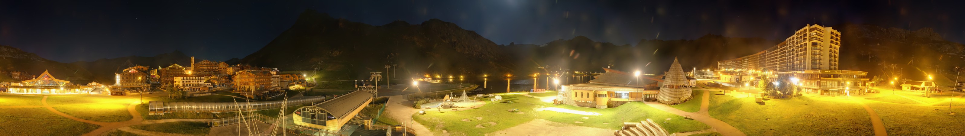 Tignes Lac snow cam captured at 23 September 2026 at 11:54 pm GMT+2