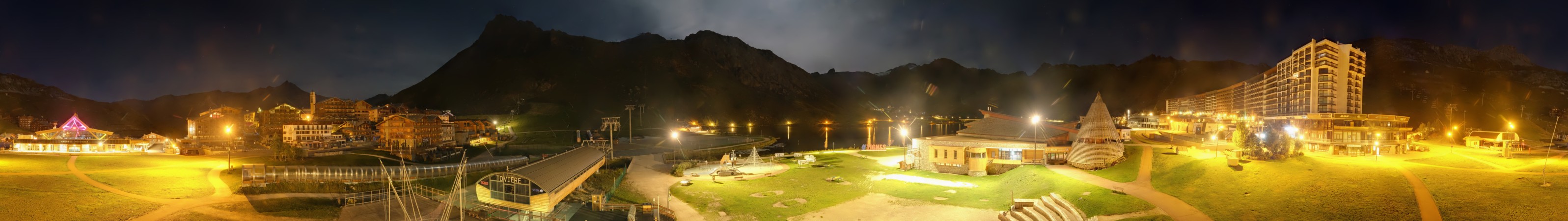 Tignes Lac snow cam captured at 24 September 2026 at 11:56 pm GMT+2