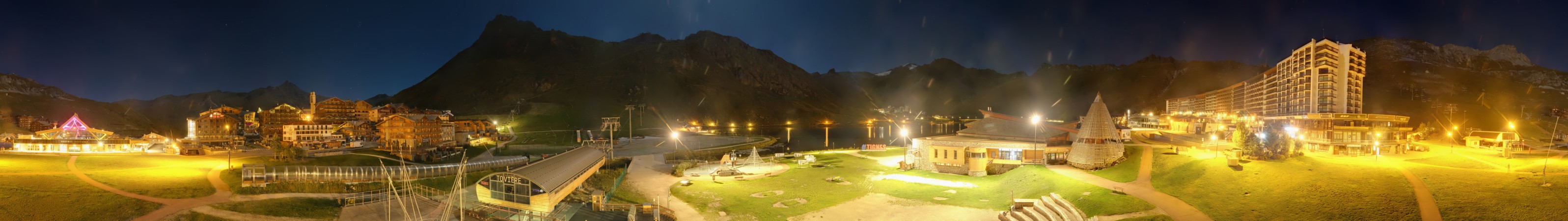 Tignes Lac snow cam captured at 25 September 2026 at 11:47 pm GMT+2