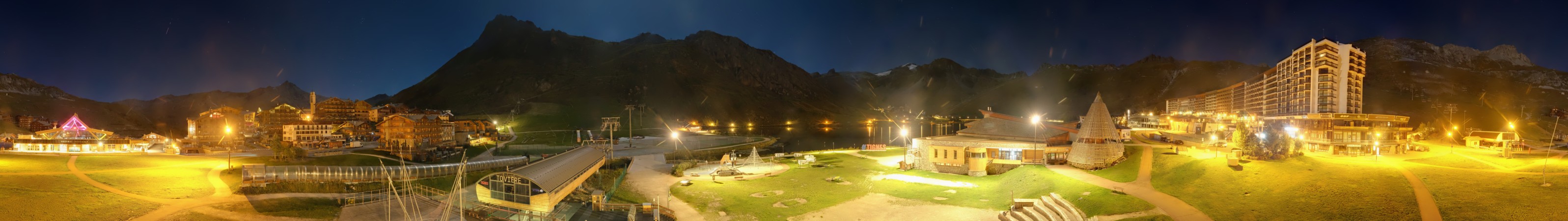 Tignes Lac snow cam captured at 26 September 2026 at 11:49 pm GMT+2