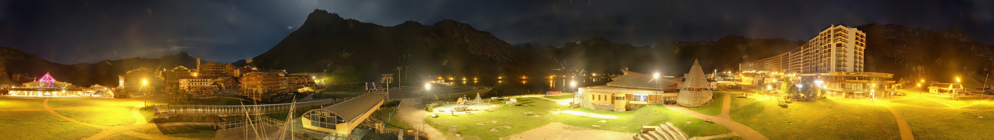Tignes Lac snow cam captured at 28 September 2026 at 11:52 pm GMT+2