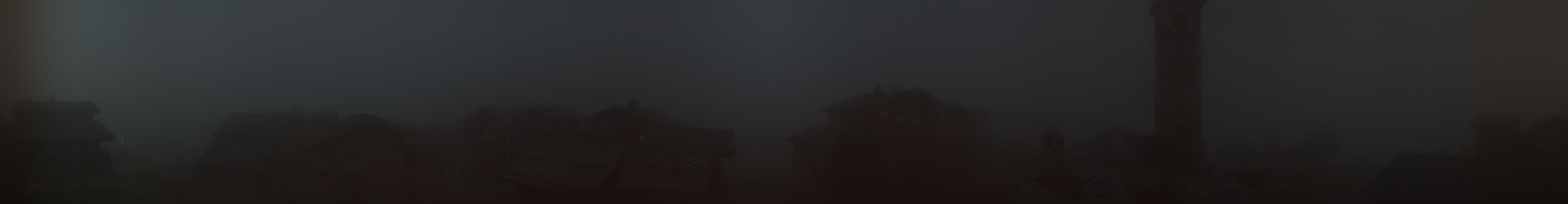 Tignes Les Boisses - 1800 snow cam captured at 1 October 2026 at 7:34 pm GMT+2