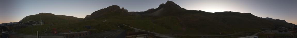 Tignes Val Claret snow cam captured at 11 September 2026 at 8:06 pm GMT+2