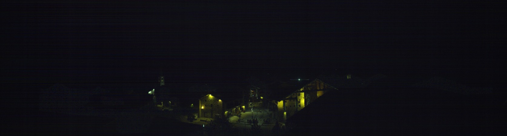 Val d'Isère Village snow cam captured at 14 September 2026 at 11:51 pm GMT+2