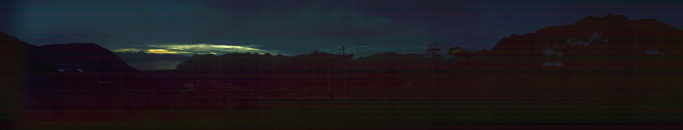 Alyeska Resort Alyeska Resort snow cam captured at 11 September 2026 at 11:18 pm GMT-6