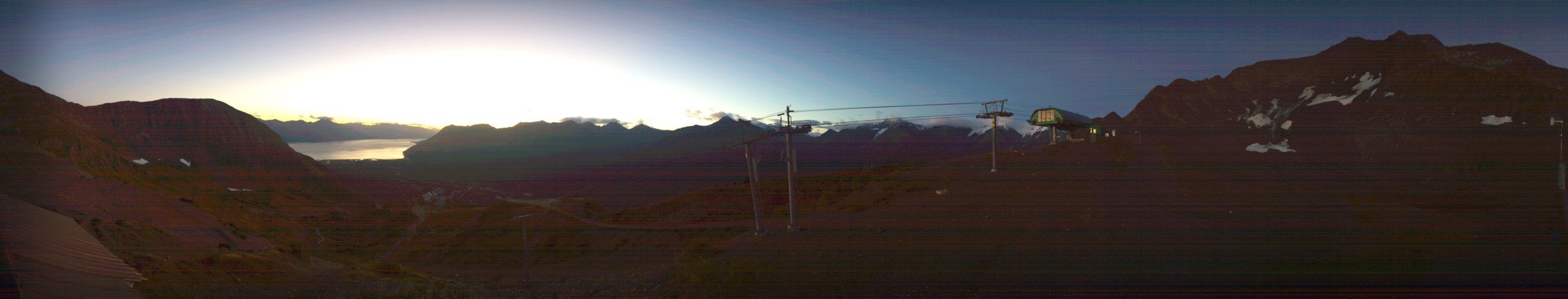 Alyeska Resort Alyeska Resort snow cam captured at 22 September 2026 at 10:37 pm GMT-6