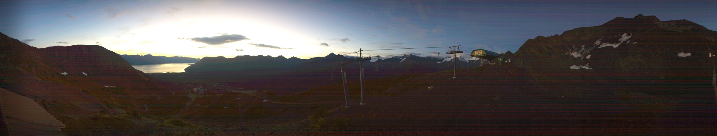 Alyeska Resort Alyeska Resort snow cam captured at 28 September 2026 at 10:11 pm GMT-6