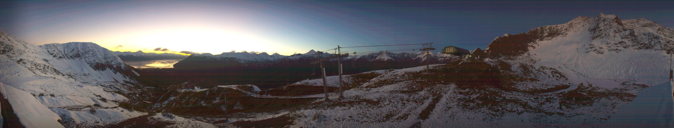 Alyeska Resort Alyeska Resort snow cam captured at 2 October 2026 at 10:05 pm GMT-6