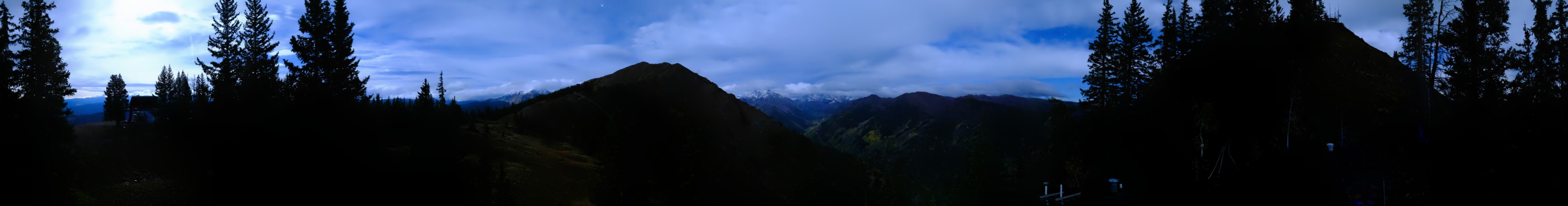 Aspen Aspen Highlands snow cam captured at 30 September 2026 at 11:46 pm GMT-6