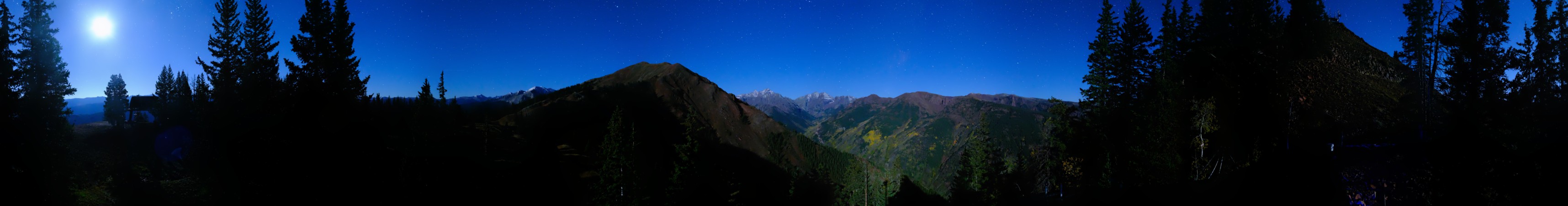 Aspen Aspen Highlands snow cam captured at 1 October 2026 at 11:57 pm GMT-6