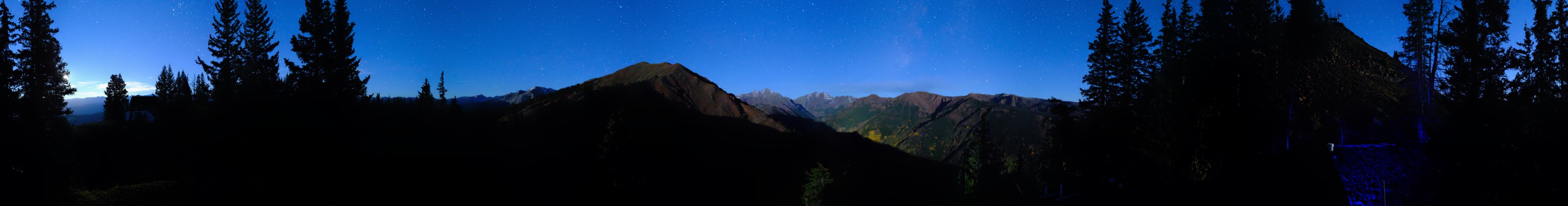 Aspen Aspen Highlands snow cam captured at 2 October 2026 at 11:58 pm GMT-6
