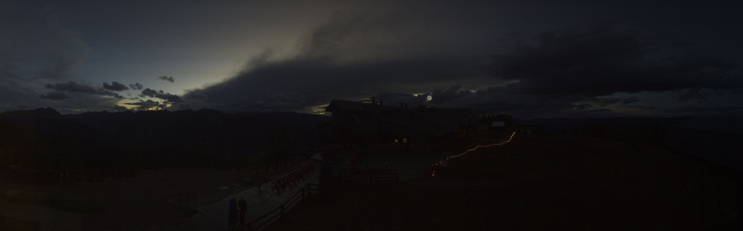 Aspen Aspen Mountain snow cam captured at 14 September 2026 at 7:44 pm GMT-6