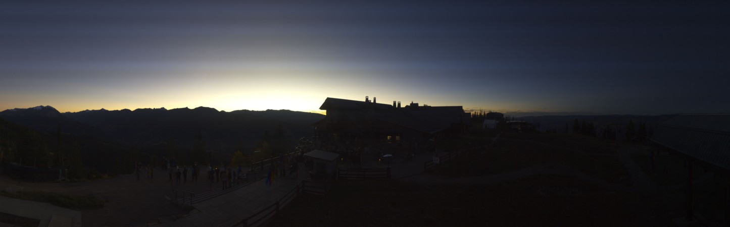 Aspen Aspen Mountain snow cam captured at 2 October 2026 at 7:14 pm GMT-6