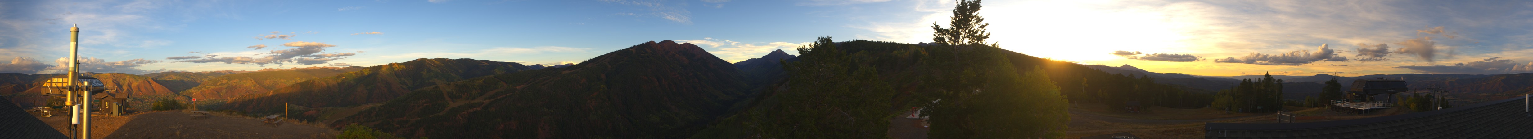 Aspen Buttermilk snow cam captured at 12 September 2026 at 7:08 pm GMT-6