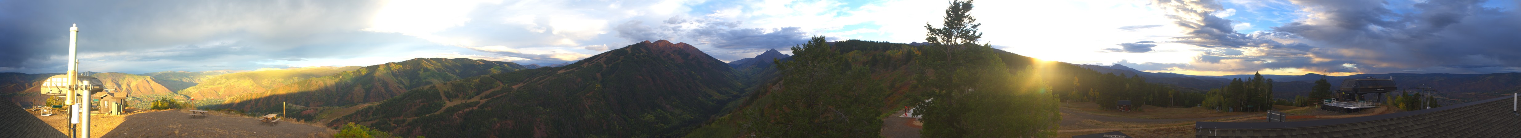 Aspen Buttermilk snow cam captured at 13 September 2026 at 7:08 pm GMT-6