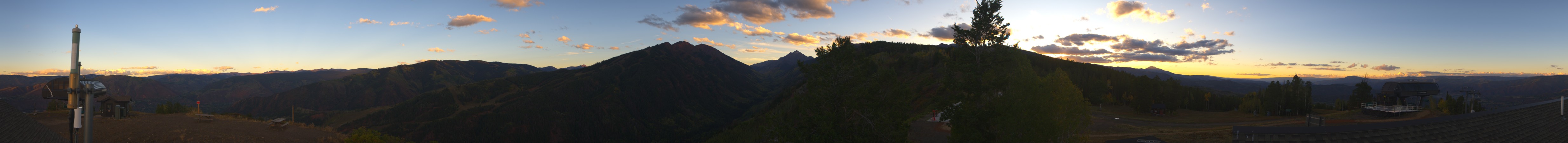 Aspen Buttermilk snow cam captured at 20 September 2026 at 6:59 pm GMT-6