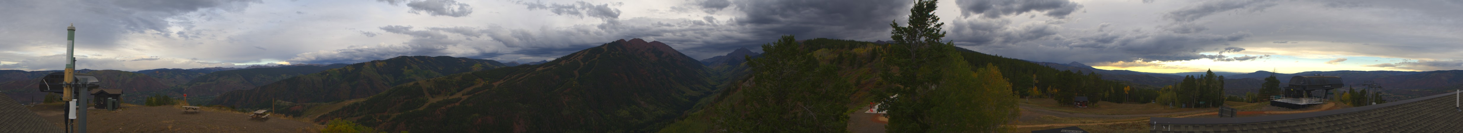 Aspen Buttermilk snow cam captured at 22 September 2026 at 6:37 pm GMT-6