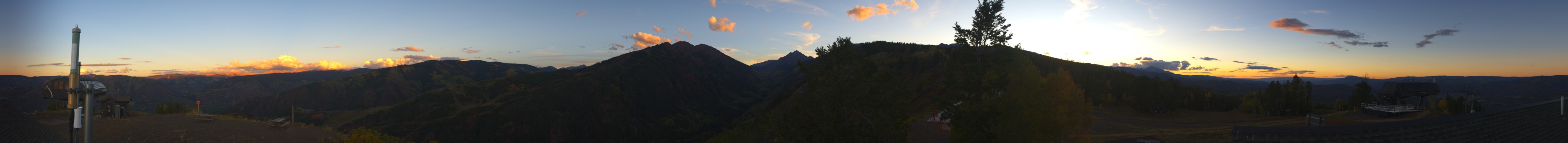 Aspen Buttermilk snow cam captured at 26 September 2026 at 7:04 pm GMT-6
