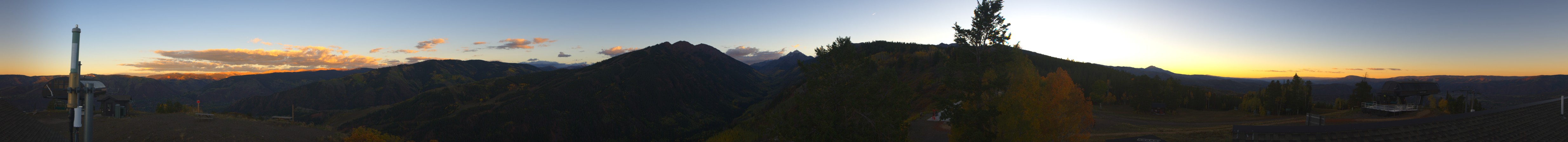 Aspen Buttermilk snow cam captured at 1 October 2026 at 6:58 pm GMT-6