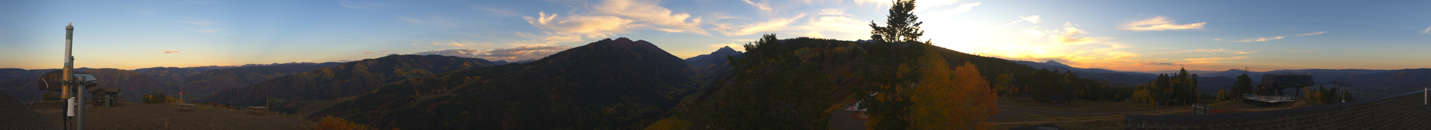 Aspen Buttermilk snow cam captured at 3 October 2026 at 6:46 pm GMT-6