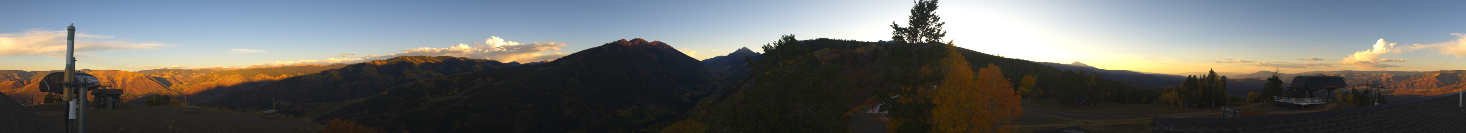 Aspen Buttermilk snow cam captured at 5 October 2026 at 6:35 pm GMT-6