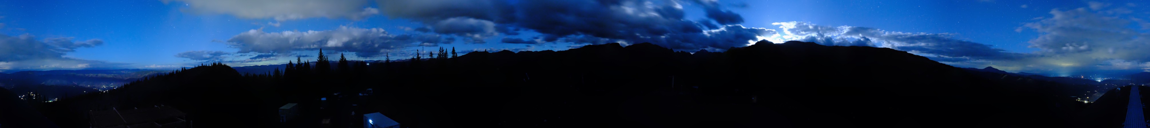 Aspen Snowmass Mountain snow cam captured at 19 September 2026 at 11:55 pm GMT-6