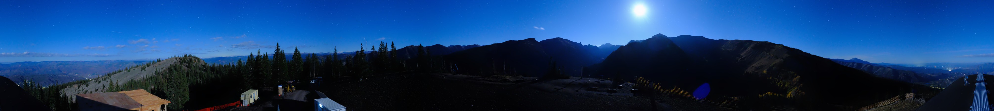Aspen Snowmass Mountain snow cam captured at 20 September 2026 at 11:45 pm GMT-6