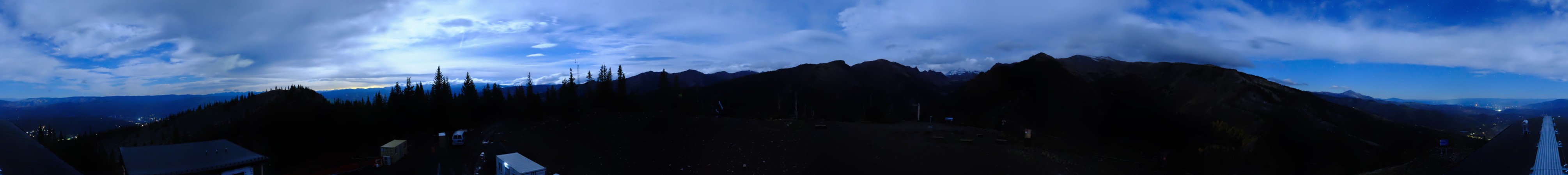 Aspen Snowmass Mountain snow cam captured at 30 September 2026 at 11:48 pm GMT-6