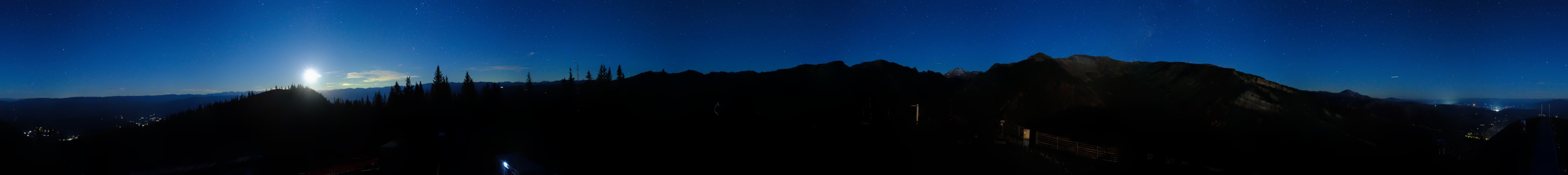 Aspen Snowmass Mountain snow cam captured at 2 October 2026 at 11:58 pm GMT-6