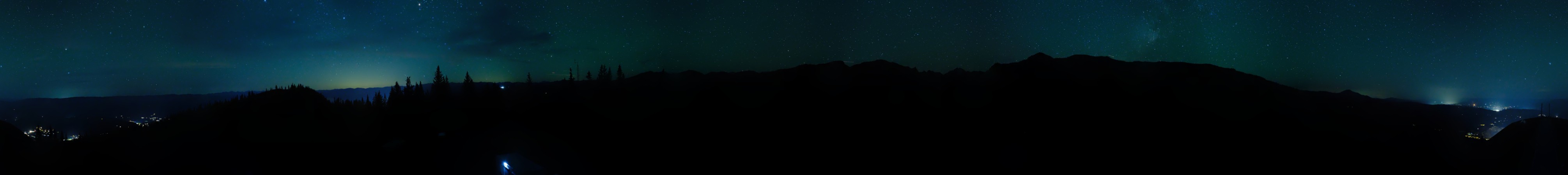 Aspen Snowmass Mountain snow cam captured at 3 October 2026 at 11:53 pm GMT-6