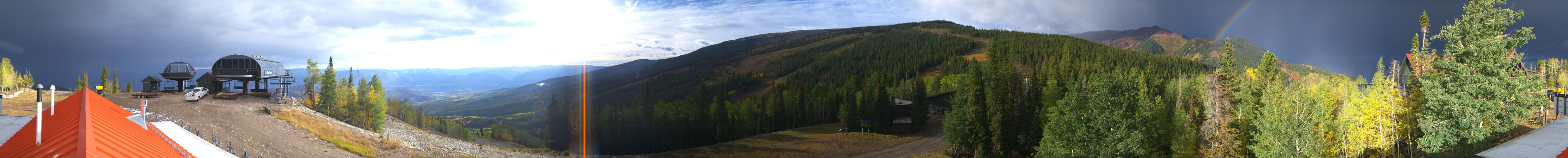 Aspen Snowmass Sams Knob snow cam captured at 15 September 2026 at 8:23 am GMT-6