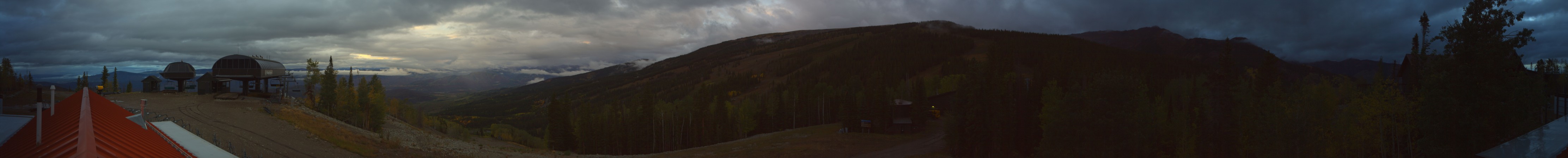 Aspen Snowmass Sams Knob snow cam captured at 17 September 2026 at 7:27 pm GMT-6