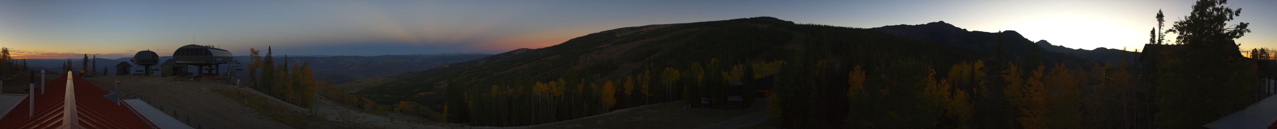 Aspen Snowmass Sams Knob snow cam captured at 2 October 2026 at 7:14 pm GMT-6