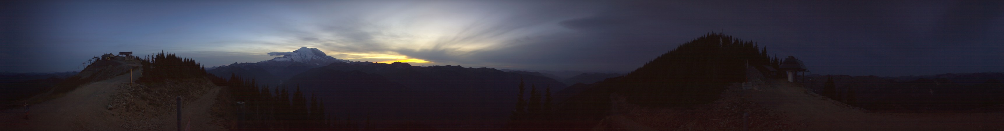 Crystal Mountain Resort Crystal Mountain Summit snow cam captured at 11 September 2026 at 9:09 pm GMT-6
