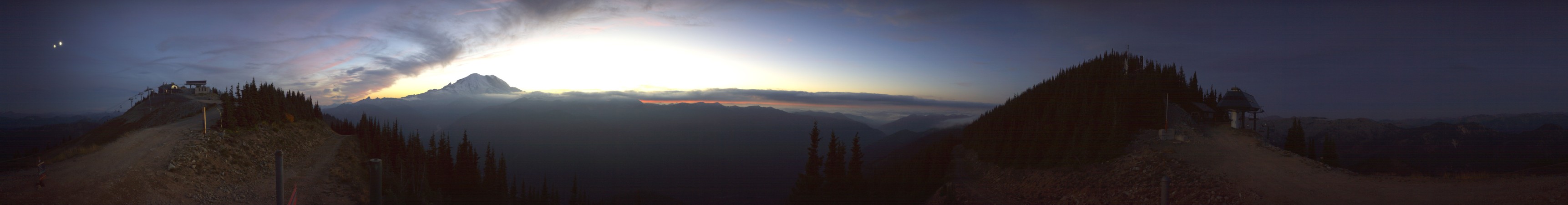 Crystal Mountain Resort Crystal Mountain Summit snow cam captured at 21 September 2026 at 8:40 pm GMT-6