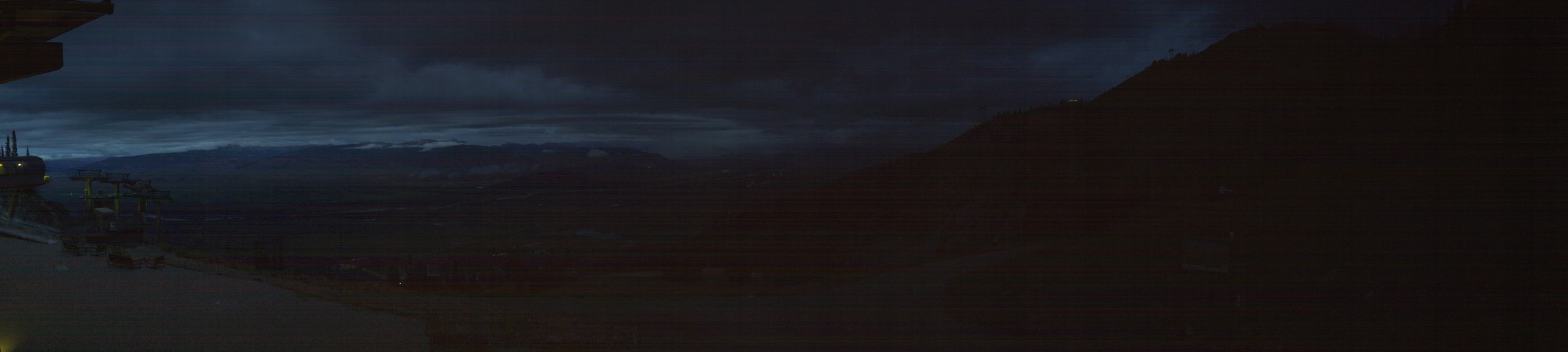 Jackson Hole Rendezvous Lodge snow cam captured at 19 September 2026 at 7:54 pm GMT-6