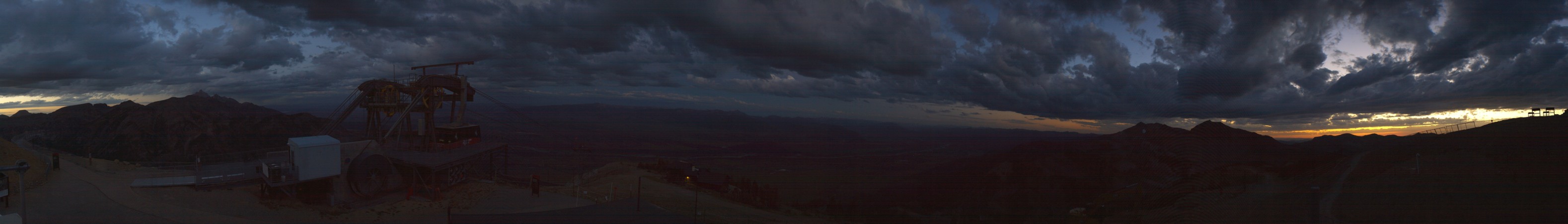 Jackson Hole Summit snow cam captured at 13 September 2026 at 8:07 pm GMT-6
