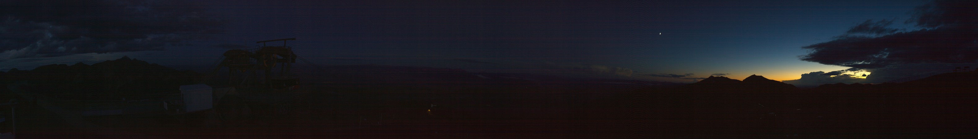 Jackson Hole Summit snow cam captured at 17 September 2026 at 8:03 pm GMT-6