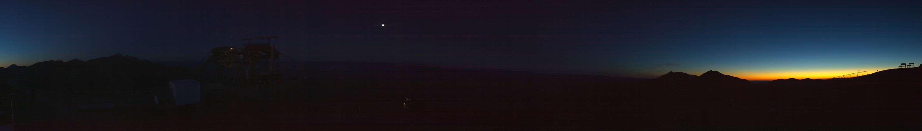 Jackson Hole Summit snow cam captured at 24 September 2026 at 8:04 pm GMT-6