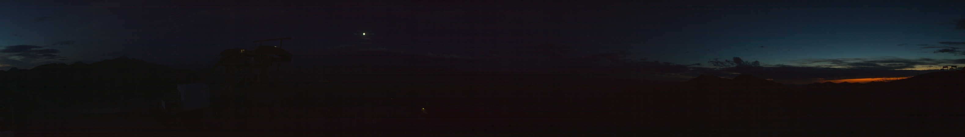 Jackson Hole Summit snow cam captured at 25 September 2026 at 7:54 pm GMT-6