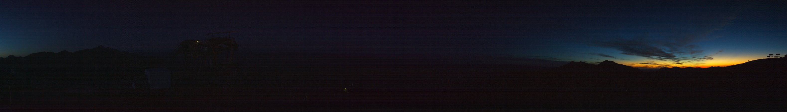 Jackson Hole Summit snow cam captured at 2 October 2026 at 7:45 pm GMT-6