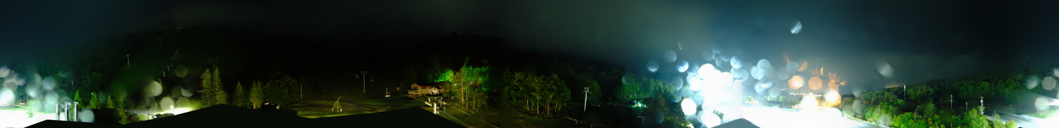 Killington Base Lodge snow cam captured at 12 September 2026 at 11:59 pm GMT-6
