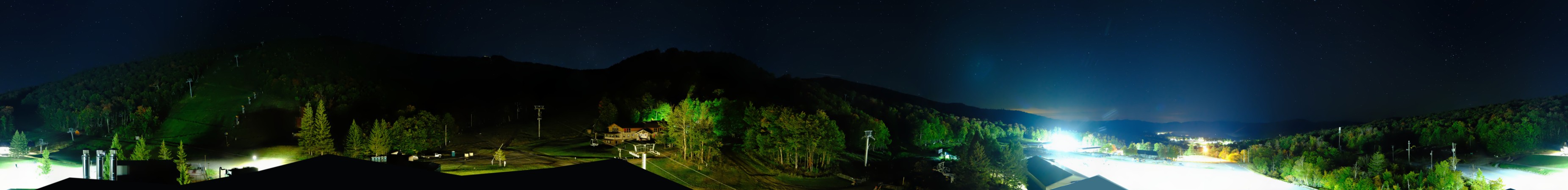 Killington K-1 Lodge (360) snow cam captured at 19 September 2026 at 11:56 pm GMT-4