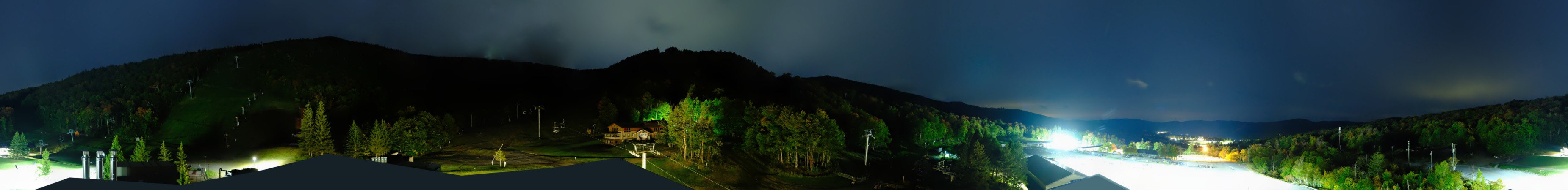 Killington K-1 Lodge (360) snow cam captured at 21 September 2026 at 11:58 pm GMT-4