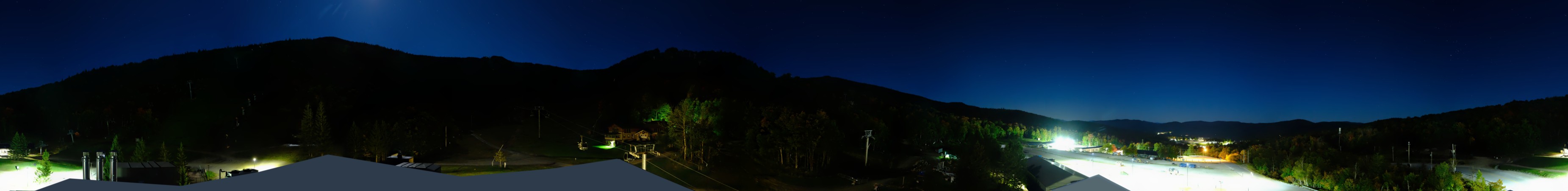 Killington K-1 Lodge (360) snow cam captured at 23 September 2026 at 11:49 pm GMT-4