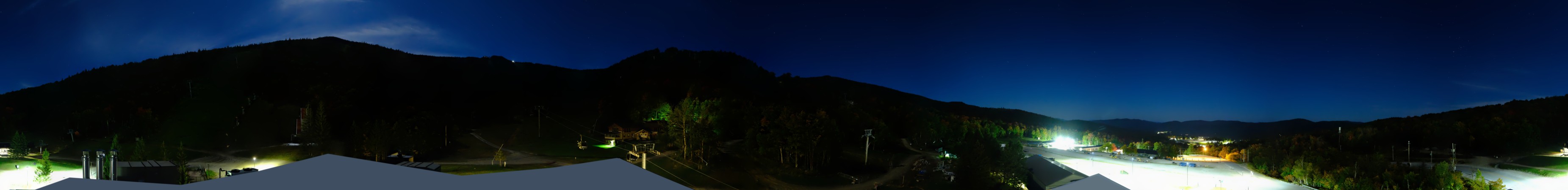Killington K-1 Lodge (360) snow cam captured at 24 September 2026 at 11:54 pm GMT-4