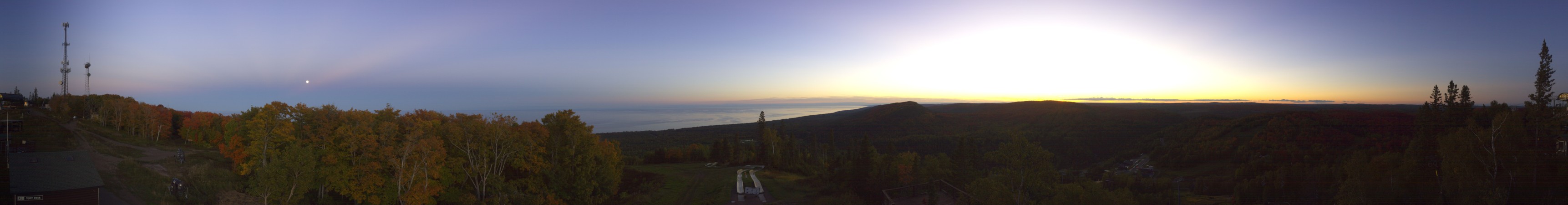 Lutsen Mountains Lutsen Mountains snow cam captured at 25 September 2026 at 6:17 pm GMT-6
